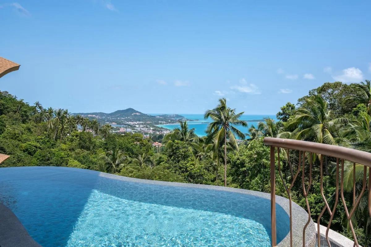 Villa Lola 2Br - Private Infinity Pool & Sea View пляж Чавенг Екстер'єр фото