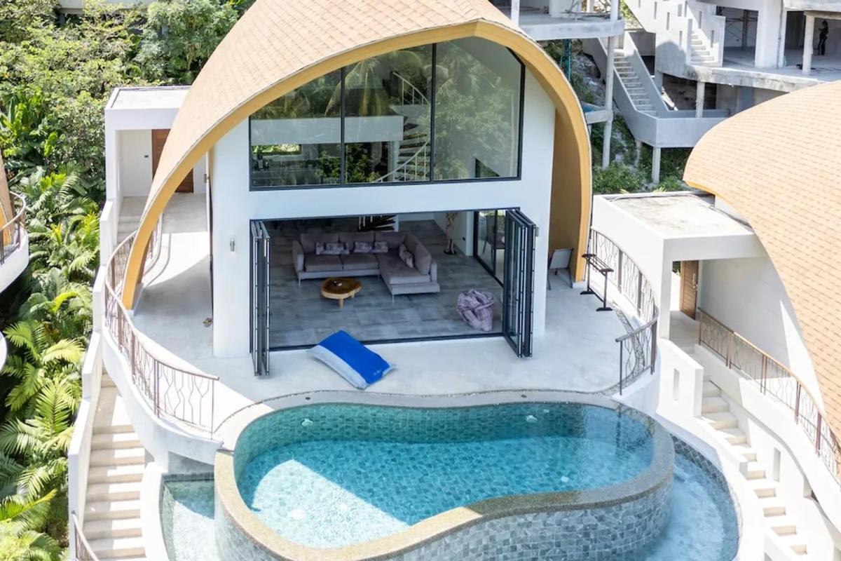 Villa Lola 2Br - Private Infinity Pool & Sea View пляж Чавенг Екстер'єр фото